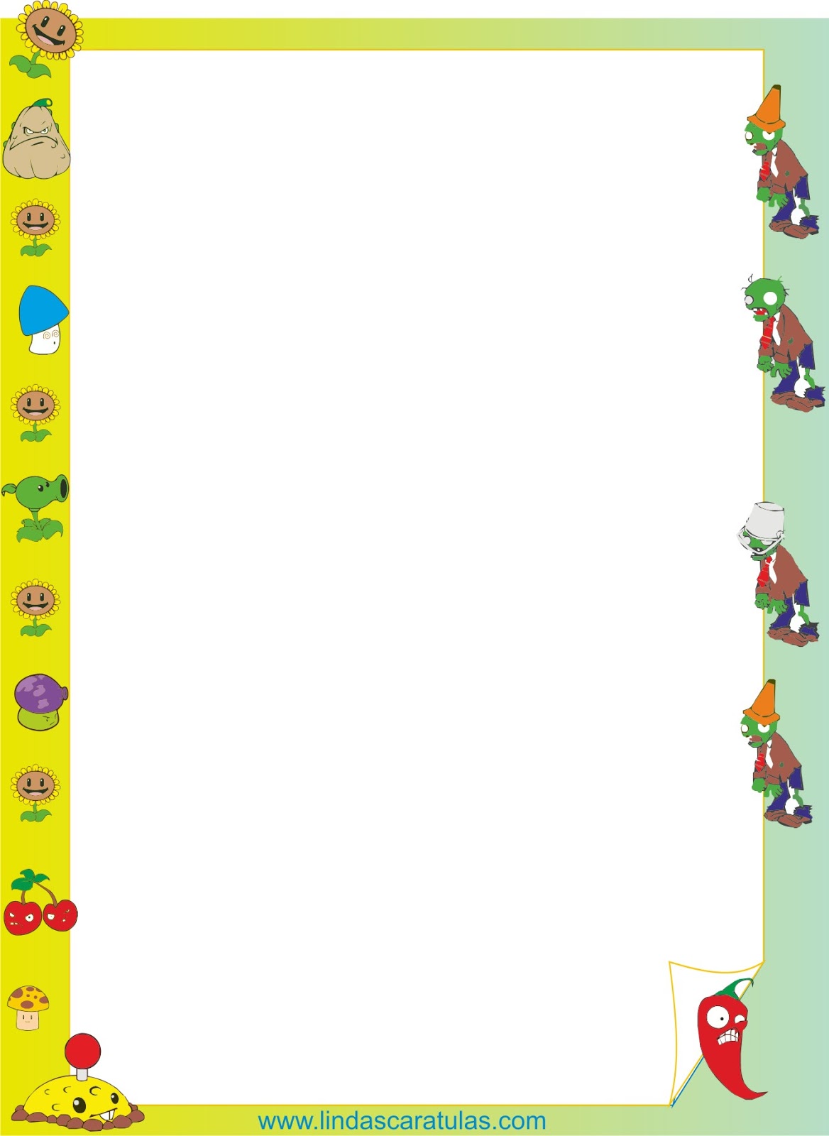 zombie border zombie border